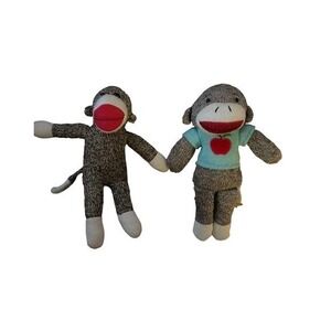 Sock Monkeys-Set of 2